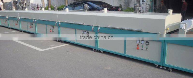 High quality film key press/window glass IR Drying Tunnel Conveyer for glass drying machine SD8000