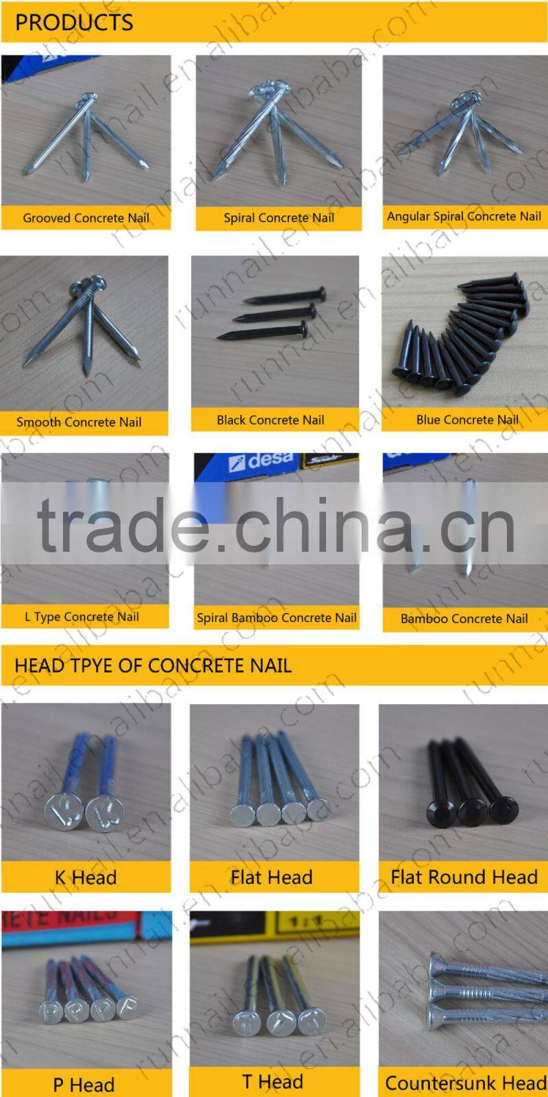 Competitive Black Concrete Nails--20 Years