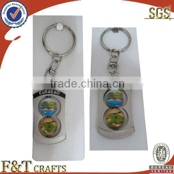 make your own keychain with custom cool design alloy peace sign printing logo