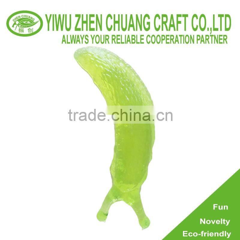 TPR splatter Snail toy/sticky insect toy for kids