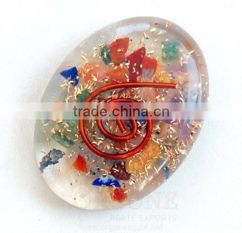 Wholesale Yellow Aventurine Orgone Oval Usai Reiki Set : Orgone Manufacture Khambhat