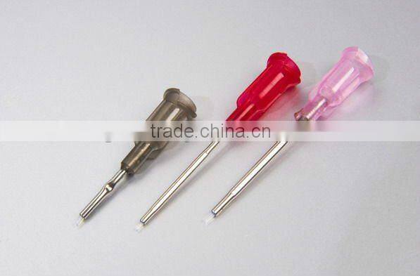 liquid dispensing nozzle/blunt end needle/needle dispenser
