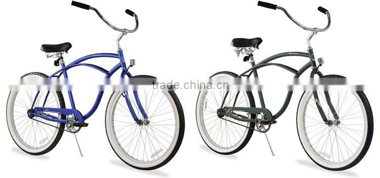 26" brown single speed beach cruiser bike/wholesale cruiser bikes/cruiser bicicleta for sale (PW-B26365)