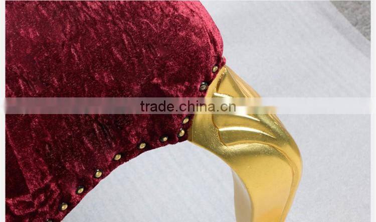 2016 hot seller Solid wood Fabric Dining chair Y361