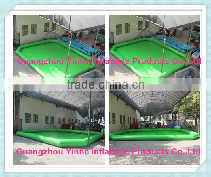 2014 hot sale giant green inflatable pool, inflatable swimming pool