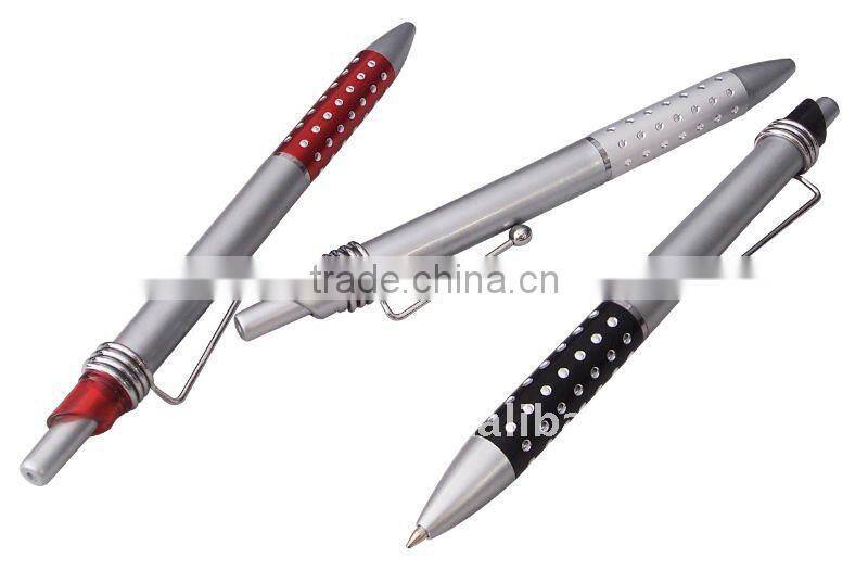 point pen with diamonds