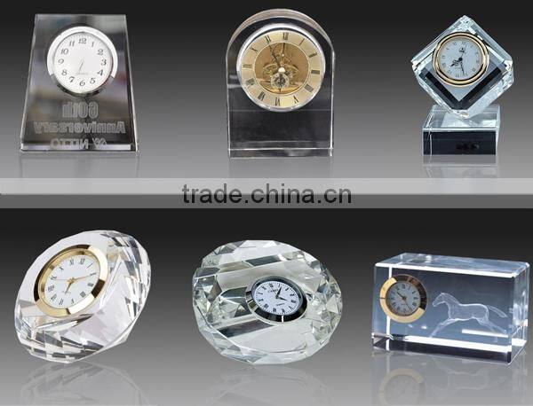 Factory customize size clear white cubic k9 blank block photos 3d laser crystal cube