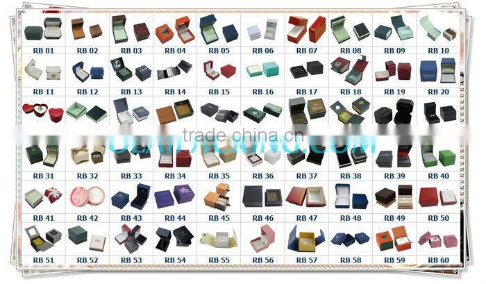 015 China Supplier Custom Cardboard Paper Jewelry Cheap Ring Box