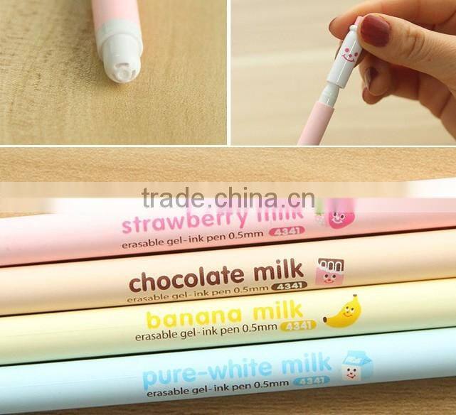 eraser pen / school gel ink pen