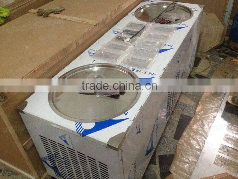New Condition and Ice Cream Application fried ice cream machine