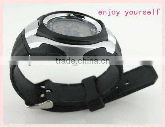 2012new fashion plasitic sport wrist watch