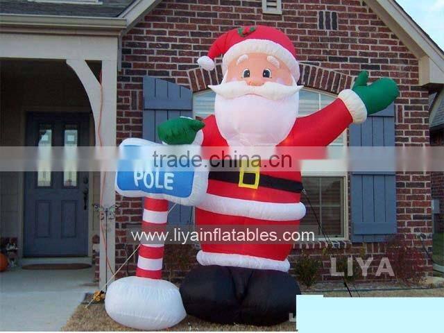 Giant High Quality commercial inflatable santa claus LY22040