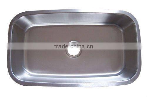 Big Single rectangle bowl Stainless Steel Kitchen Sink