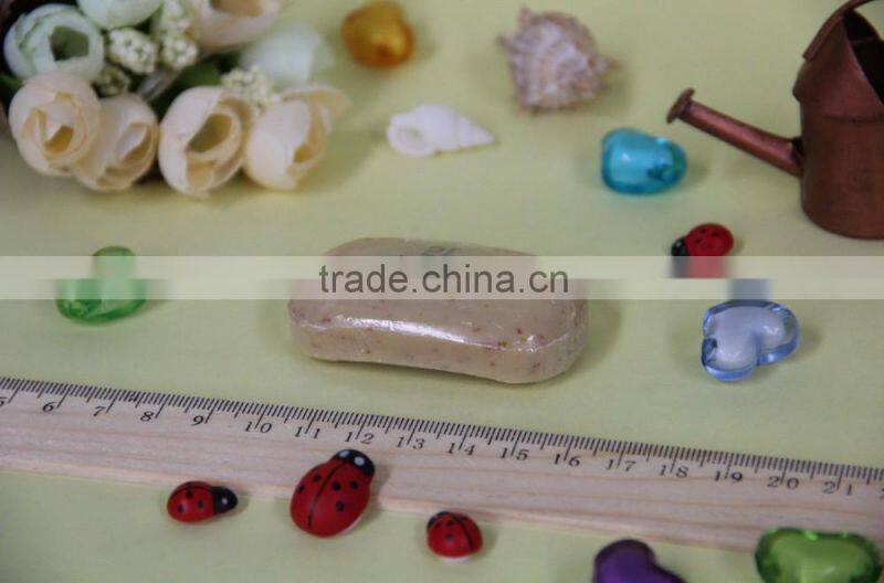 Hotel bath skin care soap pleat wrapped soap