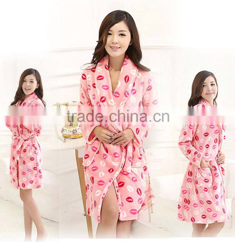 Printed Fleece Blanket And Throws With Good Hand Feeling