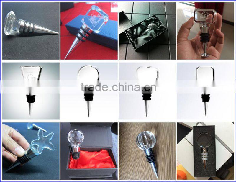 Crystal Pumkin Halloween Wine Bottle Stopper for Party Gifts