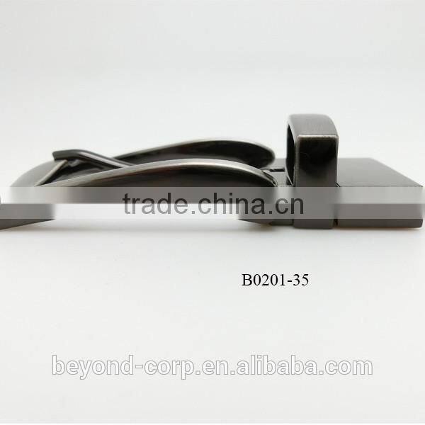 Custom reversible double-faced pins buckle screw fixed belt buckle made in china