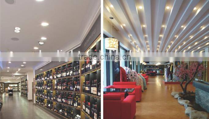 guangdong factory CE led down light 7W, hotel led panel down lamp