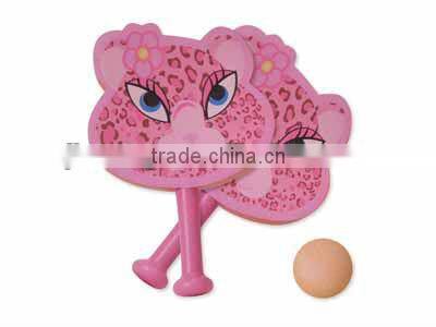 Sponge racket purple flower growing sponge toys