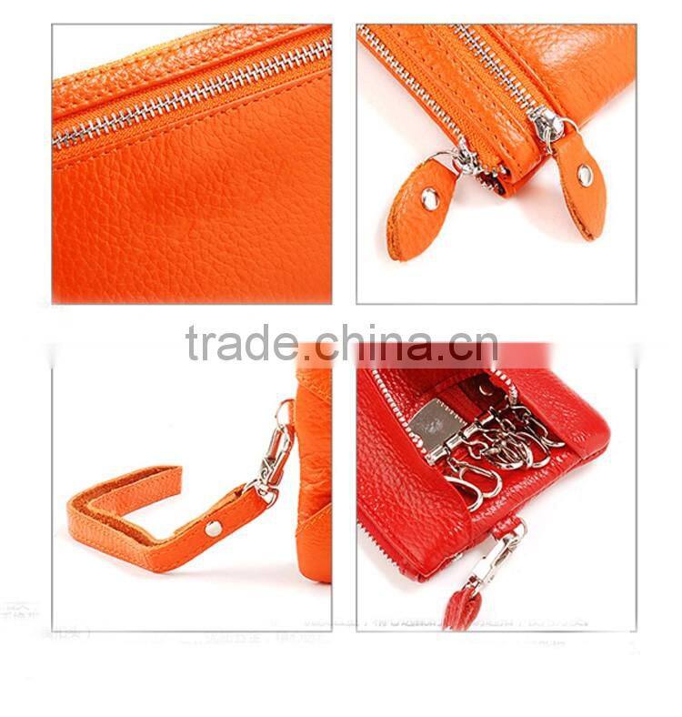Customized high quality ladies handicraft wallet in zipper deisgn