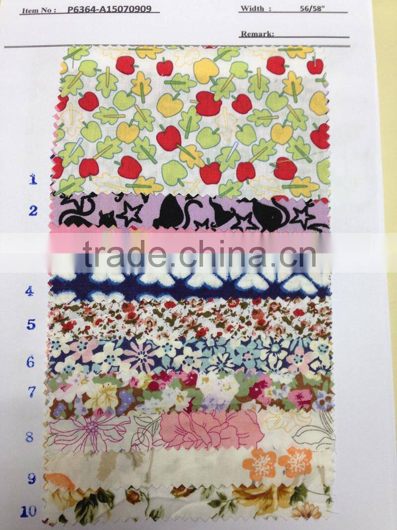 100% Cotton Print Fabric Textile Stock Stocklot:P6258-A15070907