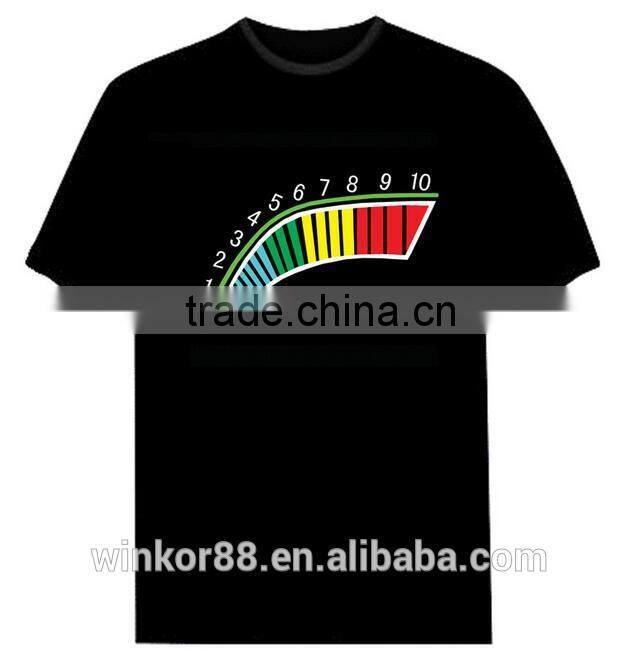 Professional Amazing advertising El t shirts for Christmas