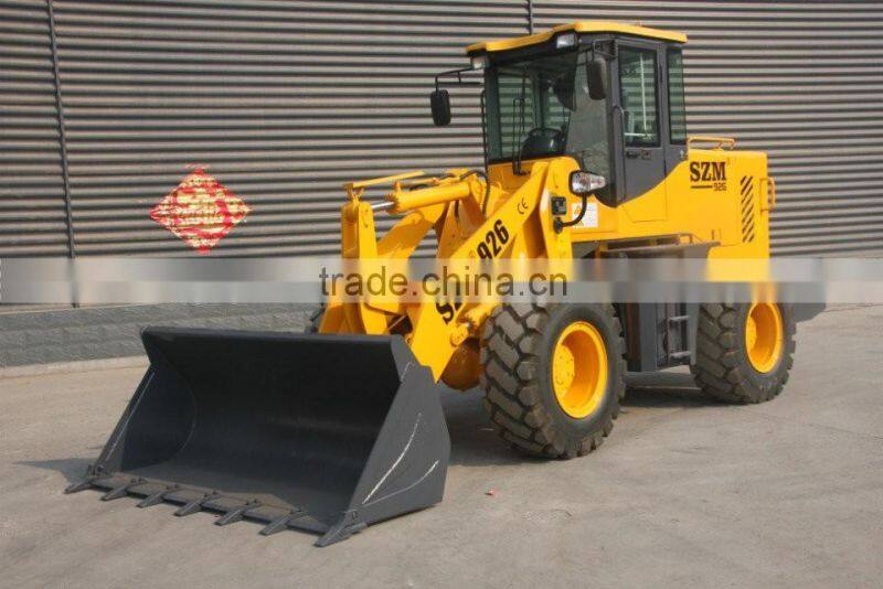 SZM wheel loader SZM 926 for 2.5 tons bucket