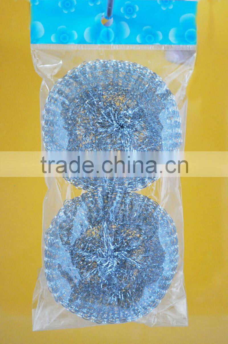 Galvanized metal scrubbers