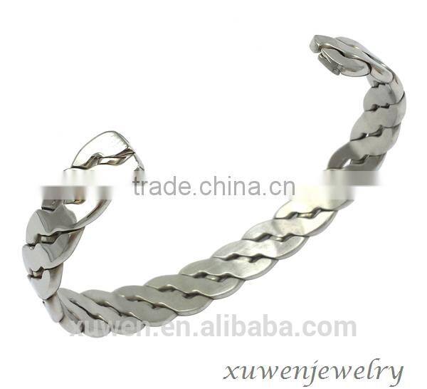 mirror finish ladies cuff 316l stainless steel daily use bangles