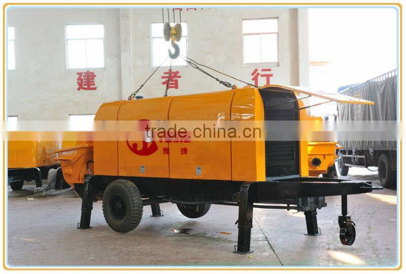 10m3 small concrete pump, portable concrete pump for concrete batching plant