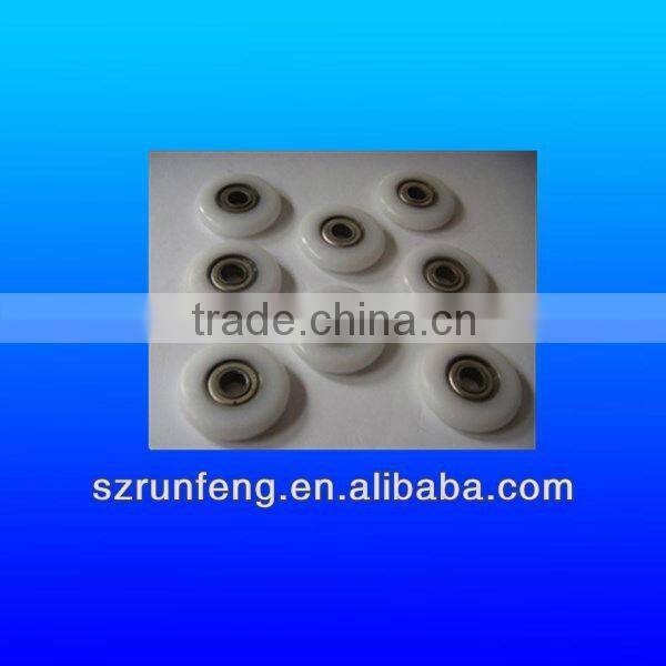 Plastic pulley wheel