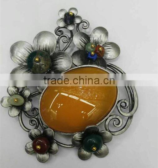 Fashion brooch latest cheap vintage antique brooches in bulk