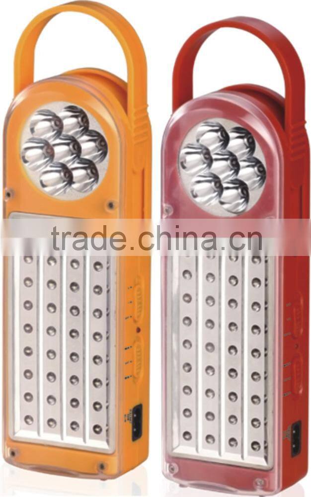led rechargeable emergency light with torch