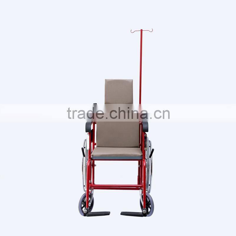 Hot Sale high quality and low price standard steel wheelchair