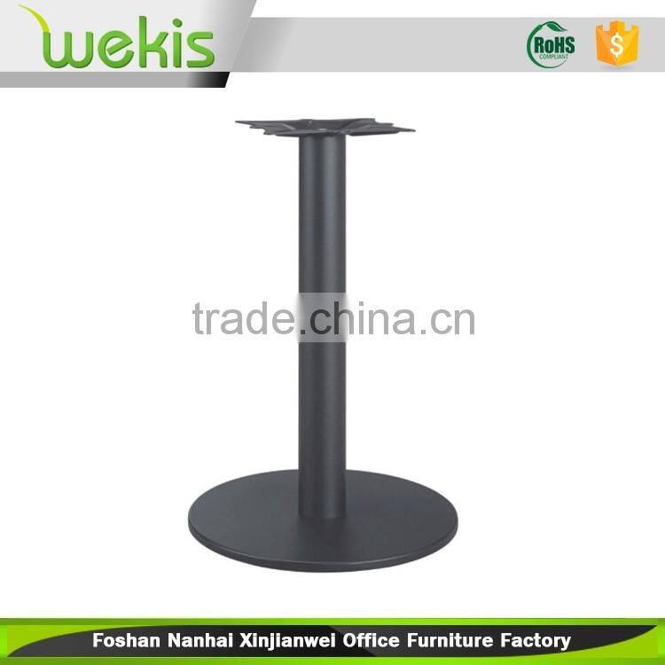 Good price manufacture small round wrought iron table frame