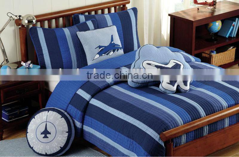 Boy cotton Patchwork quilt set