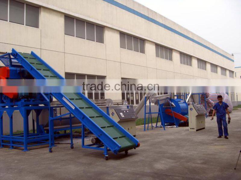 PE/PP waste plastic recycling line