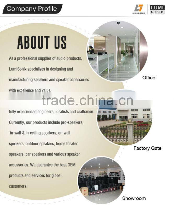 6.5 inch 2-way ceiling mini speaker with RMS 60watts