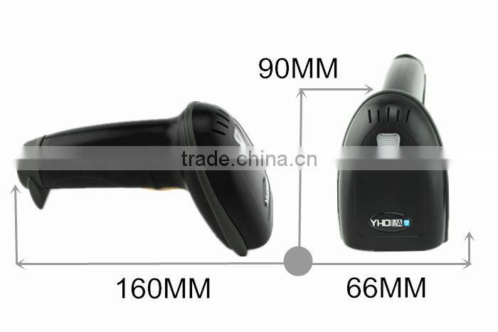 Hot selling handheld mini wireless barcode scanner with built in pos printer