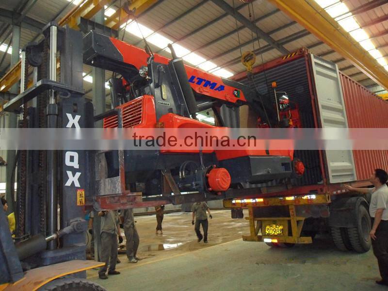 LTMA handler crane telescopic boom forklift for marble slab