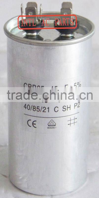 CBB65 Motor Capacitor Air conditioner Capacitor CBB65 Air Conditioner Motor Start Run Capacitor 45uF 450VAC 50/60Hz