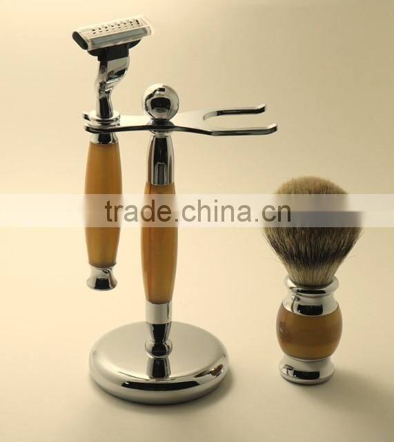 Top Quality Deluxe Badger Hair Shaving Brush Set