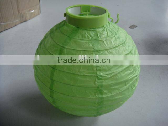 Halloween decoration round led paper lantern custom Chinese paper lantern