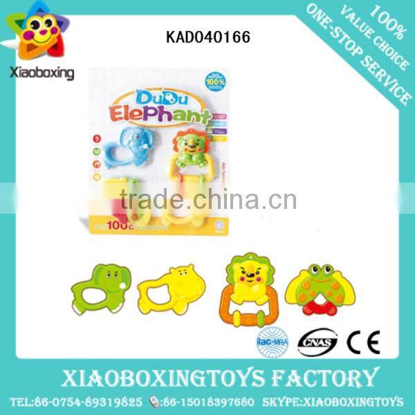 Interesting gift lovely plastic baby bell infant rattle ball toys