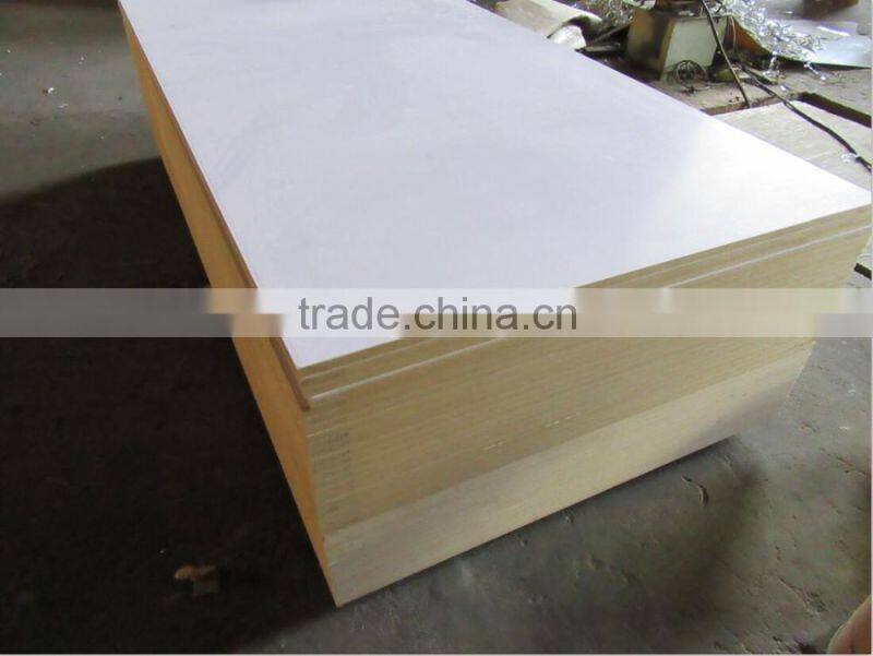 aluminum mdf/aluminium laminated Mdf/aluminum foil faced mdf for kitchen furniture