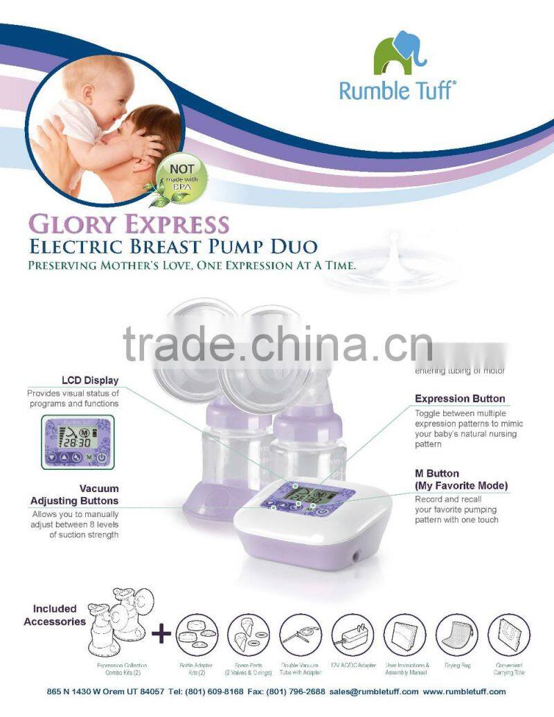 Mother Baby Care LCD Electric Breast Pump