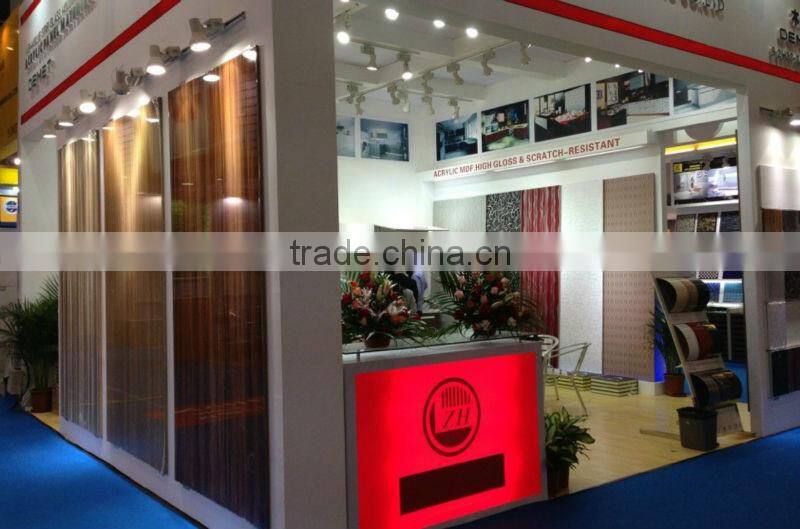 ZHUV Glossy E1 MDF Board For Furniture Doors