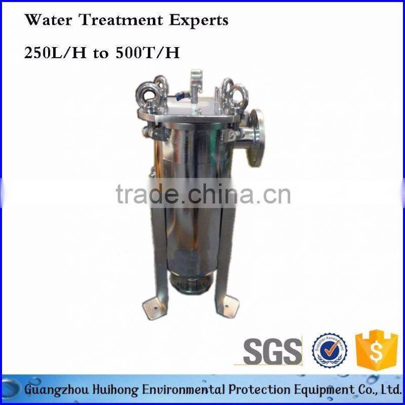 Industrial used side inlet ss 316 cartridge filter housing