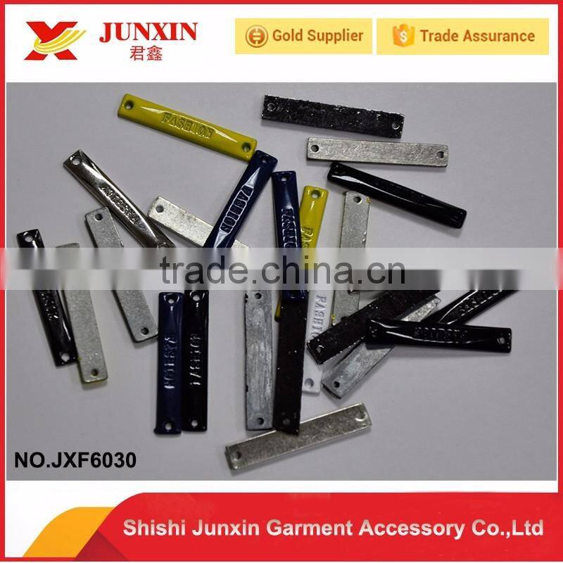 High quality custom engraved metal logo plate metal label