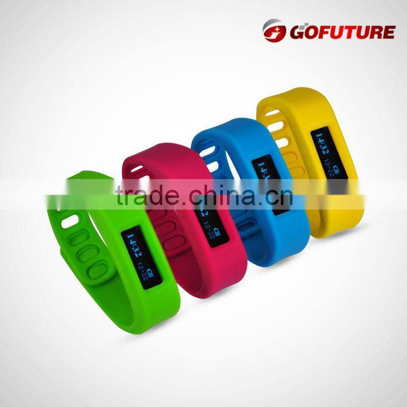 New Products bluetooth sport fitness wristband wireless activity bracelet tracker wristband pedometer with accelerometer